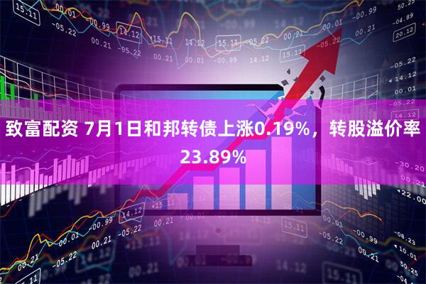 致富配资 7月1日和邦转债上涨0.19%，转股溢价率23.89%