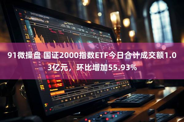 91微操盘 国证2000指数ETF今日合计成交额1.03亿元，环比增加55.93%