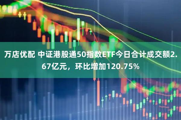 万店优配 中证港股通50指数ETF今日合计成交额2.67亿元，环比增加120.75%
