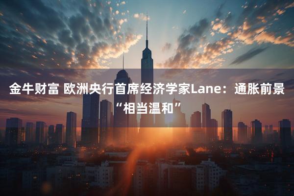 金牛财富 欧洲央行首席经济学家Lane：通胀前景“相当温和”
